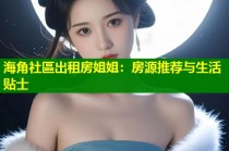 海角社區出租房姐姐：房源推荐与生活贴士