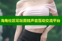 海角社区论坛百姓声音互动交流平台
