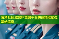海角社区域名IP查询平台快速精准定位网站信息