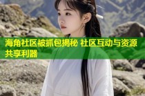 海角社区被抓包揭秘 社区互动与资源共享利器