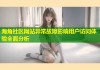 海角社区网站异常故障影响用户访问体验全面分析