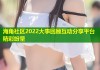 海角社区2022大事回顾互动分享平台精彩纷呈