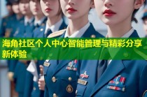 海角社区个人中心智能管理与精彩分享新体验
