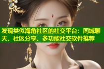 发现类似海角社区的社交平台：同城聊天、社区分享、多功能社交软件推荐