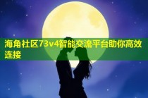 海角社区73v4智能交流平台助你高效连接