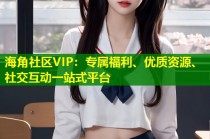 海角社区VIP：专属福利、优质资源、社交互动一站式平台