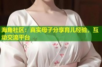 海角社区：真实母子分享育儿经验，互动交流平台