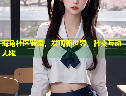 海角社区登录，发现新世界，社交互动无限  第1张