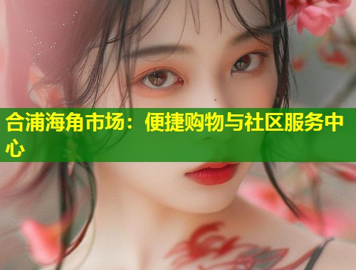 合浦海角市场：便捷购物与社区服务中心  第1张