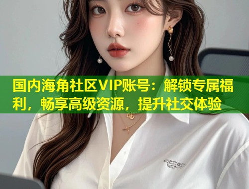 国内海角社区VIP账号：解锁专属福利，畅享高级资源，提升社交体验  第1张