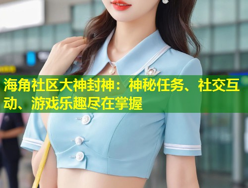 海角社区大神封神：神秘任务、社交互动、游戏乐趣尽在掌握  第1张