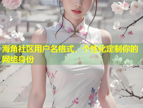 海角社区用户名格式，个性化定制你的网络身份  第1张