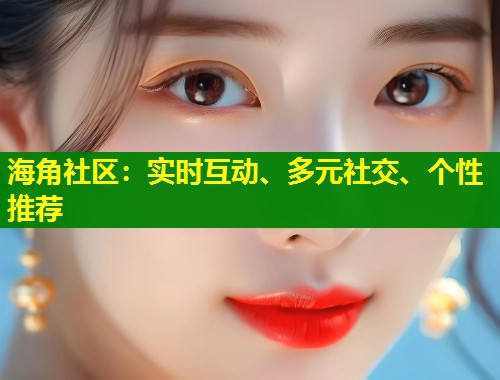 海角社区：实时互动、多元社交、个性推荐  第1张