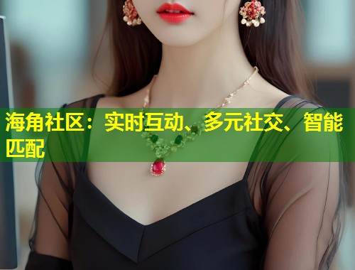 海角社区：实时互动、多元社交、智能匹配  第1张