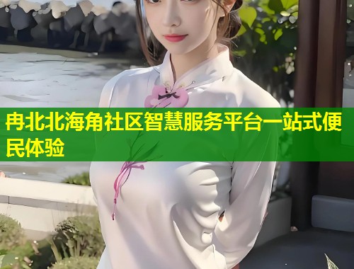 冉北北海角社区智慧服务平台一站式便民体验  第1张