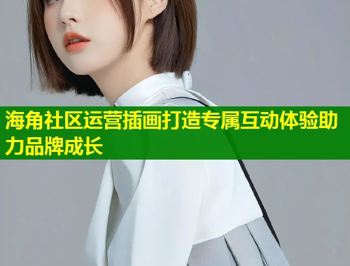 海角社区运营插画打造专属互动体验助力品牌成长  第1张